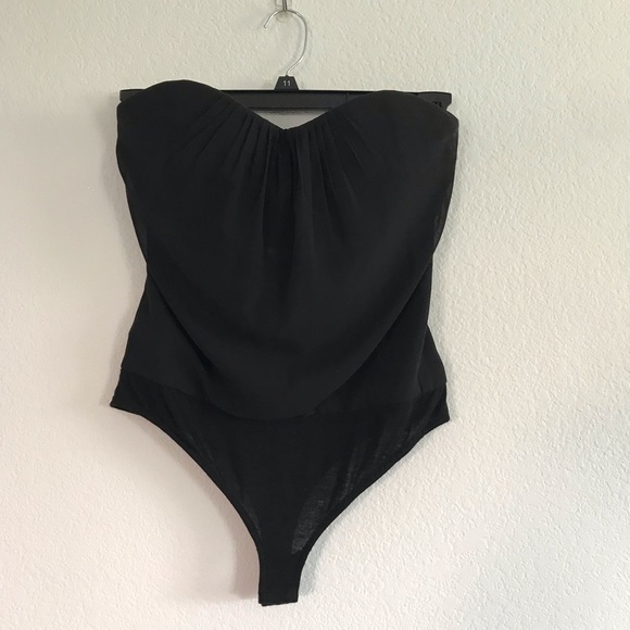 Arden B Tops - Arden B. Black strapless body suit size S